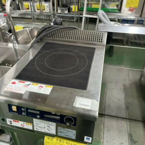 【業界最長1年保証】【中古】電磁調理器 ニチワ電機 MIR-5TA-N 幅450×奥行600×高さ250 【送料別途見積】【業務用】【飲食店 店舗 厨房機器 卓上IHコンロ 業務用卓上IHコンロ】