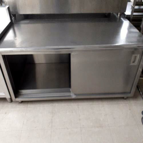 【中古】調理台 BGなし 幅1420×奥行750×高さ800 【送料別途見積】【業務用】【飲食...