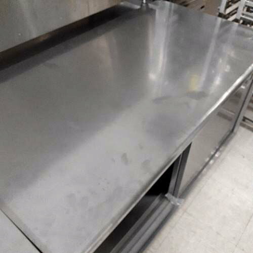 【中古】調理台 BGなし 幅1420×奥行750×高さ800 【送料別途見積】【業務用】【飲食...