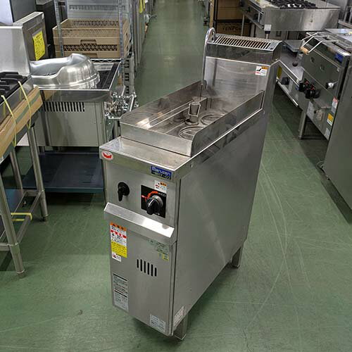 【業界最長1年保証】【中古】ゆで麺器 マルゼン MRY-03 幅250×奥行700×高さ860 LPG(プロパンガス) 【送..