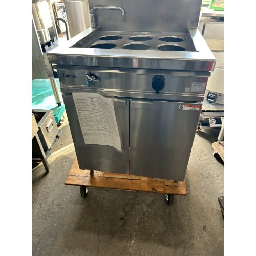 【業界最長1年保証】【中古】ゆで麺機 フジマック FGNB606006A 幅600×奥行600×高さ800 LPG(プロパンガ..