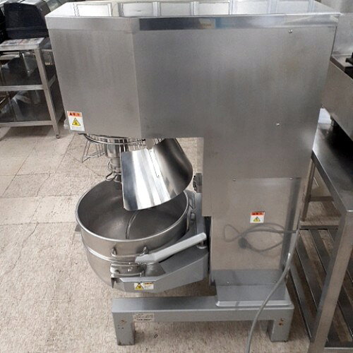 厨房機器と店舗用品 TENPOSの【業界最長1年保証】【中古】マイティスパイラルミキサー (ドゥフックのみ) 愛工舎 MS-60 幅600×奥行900×高さ1340 三相200V 【送料別途見積】【業務用】【飲食店 店舗 厨房機器 ミキサー 業務用ミキサー】｜アングル2