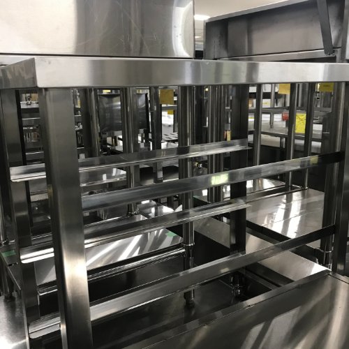 【中古】作業台 BGなし 幅450×奥行770×高さ800 【送料別途見積】【業務用】【飲食...