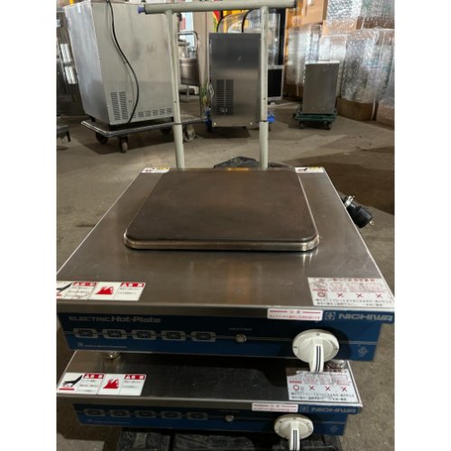 【業界最長1年保証】【中古】電気コンロ ニチワ電機 THP-4 幅450×奥行500×高さ170 【送料別途見積】【..