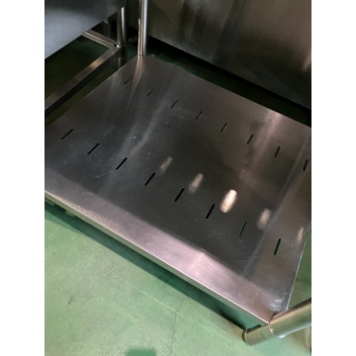 【中古】作業台 BGなし 幅800×奥行750×高さ850 【送料別途見積】【業務用】【飲食...