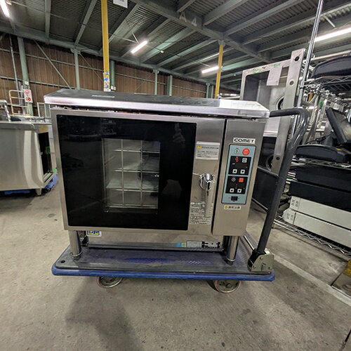 【業界最長1年保証】【中古】ガス式スチームコンベクションオーブン コメットカト...