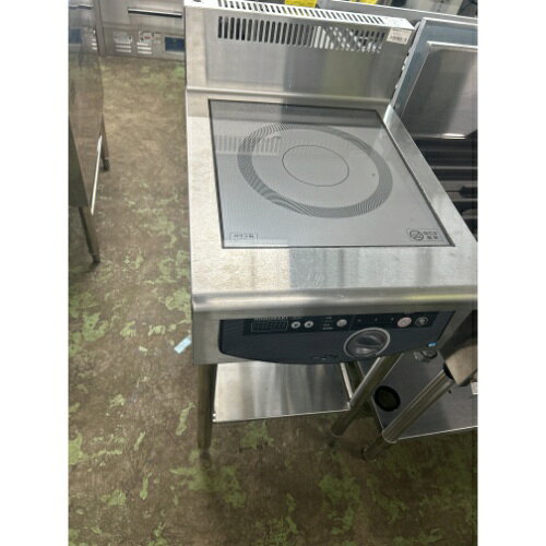 【業界最長1年保証】【中古】IH調理器 架台付き ホシザキ HIH-3TE-1 幅450×奥行600...