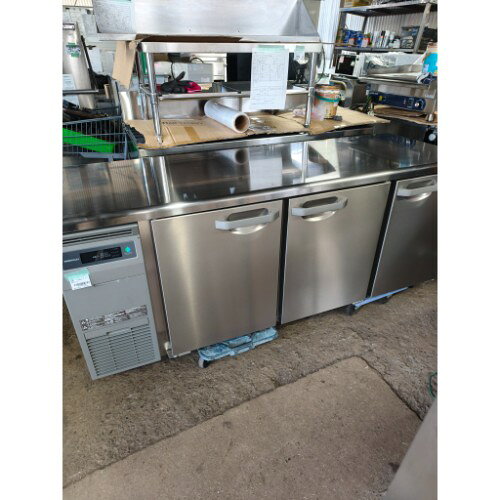 【業界最長1年保証】【中古】冷蔵コールドテーブル ホシザキ RT-180SNJ 幅1800×奥行600×高さ800 【送料別途見積】【業務用】【飲食店 店舗 厨房機器 冷蔵コールドテーブル 業務用冷蔵コールドテーブル】