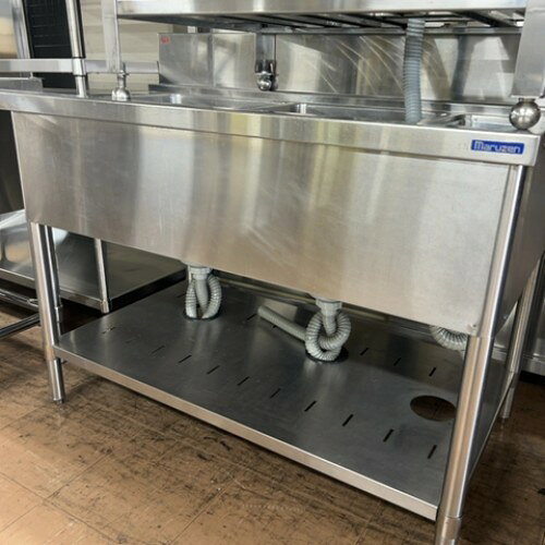 ☆地域限定送料無料☆工場整備品☆ニ槽シンク　水切付　幅1200 ステンレス 楽天市場】二槽シンク 1200 700の通販