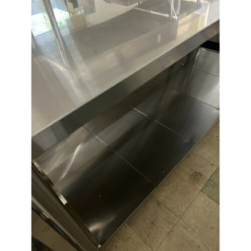 【中古】作業台 BGなし 幅1800×奥行750×高さ890 【送料別途見積】【業務用】【飲食...