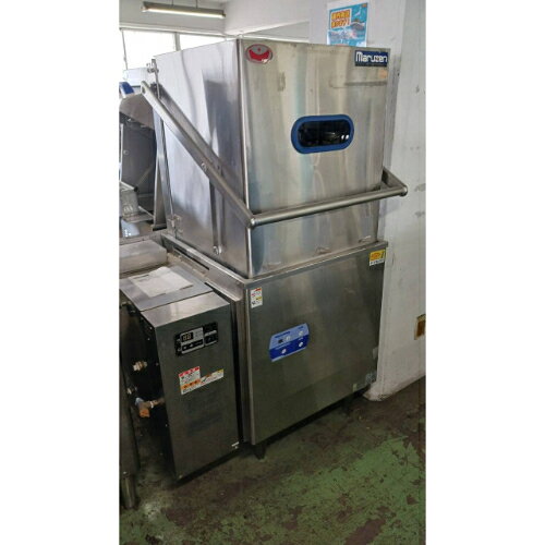 【業界最長1年保証】【中古】食器洗浄機 ドアタイプ ブースター付き マルゼン MDDGH8TEL 幅910×奥行715×高さ1445 三相200V 都市ガス 【送料別途見積】【業務用】【飲食店 店舗 厨房機器 食器洗浄機 業務用食器洗浄機】