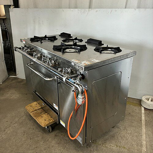 ■ 商品概要 ■商品名：ガスレンジ外形寸法：W1200×D600×H850(mm)メーカー：タニコー型式：TGRM-1222年式：2023年製ガス種：都市ガス【12A・13A】※ガス機器の接続は最寄りの専門業者へご依頼下さい。保証期間：納品日より12ヶ月(離島や一部地域では保証対象外とさせて頂きます。)ランク：B特記事項：- 販売店：テンポス幕張店（千葉県習志野市）からの配送です。この商品は中古ですので1品ものです。店頭販売もしておりますので、売り切れる場合が御座います。売り切れた場合は、迅速にペ-ジの更新をするよう心掛けておりますが、リアルタイムではございません。掲載商品が完売している場合もありますのでご了承ください。在庫に関しましてはお気軽にお問合わせ下さい。■ ランクの規定について ■ランクN：未使用品、または一度も使用されていない。ランクS：数回程度使用されているものの、ほとんど未使用品と変わらない。ランクA：小傷、擦り傷が見られるが、大きな欠点もなく、程度が良い。ランクB：中小傷が見受けられるが、十分使用できる。ランクC：傷が多く、大きな傷も数箇所見受けられるが、使用に問題はない。■ 配送等について ■この商品は、購入金額や購入台数に関わらず、別途配送料金が発生致します。当商品の配送は車上渡しのみとなります。配送料金はご注文時に送信される自動配信メールの金額とは異なります。配送料金は、当店よりお送りさせて頂きますメールにてご確認ください。お見積をご希望のお客様は、配送先のご住所をご記入の上、お気軽にお問合わせください。ガス接続工事、及び給排水工事は承ることが出来かねます。お客様にて手配頂きますようお願い致します。【買取について】テンポスでは買取・再生事業を展開致しております。全国年間15,000件以上の買取実績！まずはお気軽に無料査定をご利用くださいませ！厨房機器用品、家具、食器、調理道具の買取も承っております。詳しくは「テンポス買取ドットコム」へ。※型式や仕様度合いによって一部買取不可商品もございます。予めご相談ください。店舗・厨房、中古厨房機器。厨房用品なら、テンポスドットコムにお任せ下さい！【補助キーワード】中古ガスレンジ,中古ガスレンジ