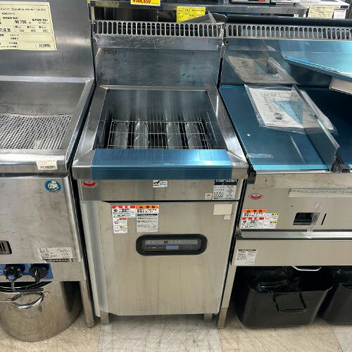 【業界最長1年保証】【中古】ガスフライヤー マルゼン MXF-046C 幅450×奥行600×高さ800 都市ガス 【送料別途見積】【業務用】【飲食店 店舗 厨房機器 フライヤー 業務用フライヤー】