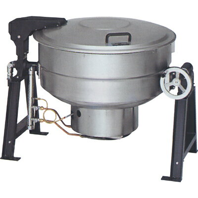 ガス回転釜 【マルゼン】 110L アルミ製 MKGS-A110 幅1360×奥行967×高さ810mm 【送料別途見積】【プロ..