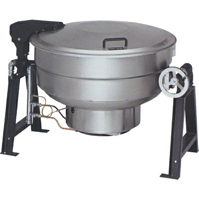 ガス回転釜 【マルゼン】 150L アルミ製 MKGS-A150 幅1435×奥行1042×高さ820mm 【送料別途見積】【プロ..