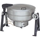 ガス回転釜 【マルゼン】 150L ステンレス製 MKGS-SH150 幅1435×奥行1042×高さ820mm 【送料別途見積】【プロ用】