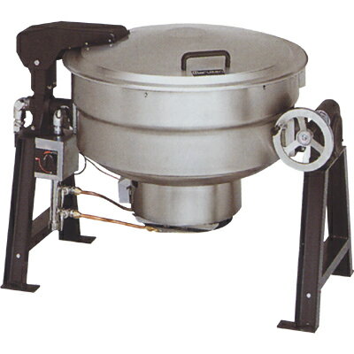 ガス回転釜 【マルゼン】 55L クラッド製 自動点火式 MKGD-C055 幅1255×奥行862×高さ780mm 【送料別途..