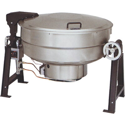 ガス回転釜 【マルゼン】 190L 鋳鉄製 自動点火式 MKGD-T190 幅1525×奥行1132×高さ880mm 【送料別途見..