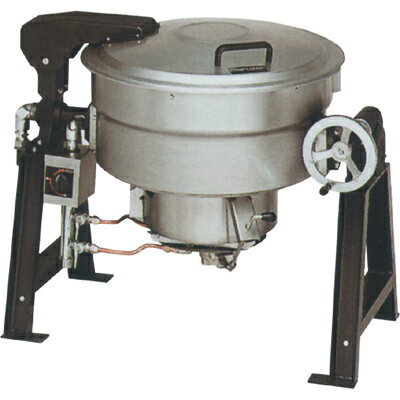 ガス回転釜 【マルゼン】 36L クラッド製 自動点火式 釜底排水付 MKGD-CH036 幅1155×奥行762×高さ780mm..