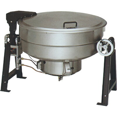 ガス回転釜 【マルゼン】 150L クラッド製 自動点火式 釜底排水付 MKGD-CH150 幅1435×奥行1042×高さ820..