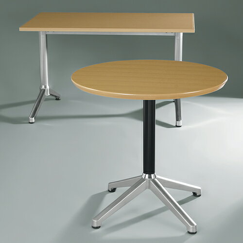 ハヤシ アルミ鋳物テーブル脚 ベースサイズ:A700×B505×C505×【高さ指定可】 品番:DC-CK-690 塗装カラー:14AM ポール:60φ/送料別 [2]