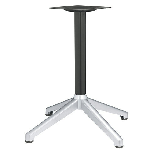 商品名：アルミ鋳物テーブル脚メーカー：ハヤシベースサイズ：A890×B640×C640×高さ700mmまで指定可品番：DC-CK-880塗装カラー：14AM（ベースアルマイト）ポール：76φ受座：U-TP300適合サイズ：（角天板）850角...