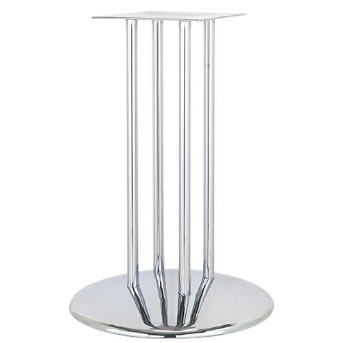 商品名：スチールベーステーブル脚メーカー：ハヤシベースサイズ：A450φ×高さ700mmまで指定可品番：RS-D-F塗装カラー：11（ベース鏡面）ポール：25φ×4本 125P受座：U-TF240適合サイズ：（角天板）600角（円天板）65...