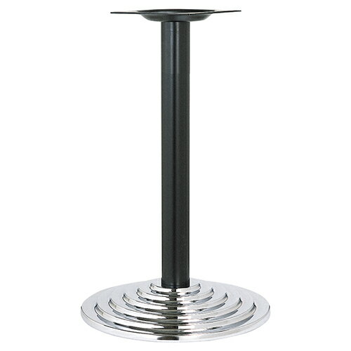 ハヤシ スチールベーステーブル脚 ベースサイズ：A500φ×【高さ指定可】 品番：RS-9D 塗装カラー：14 ポール：101φ/送料別