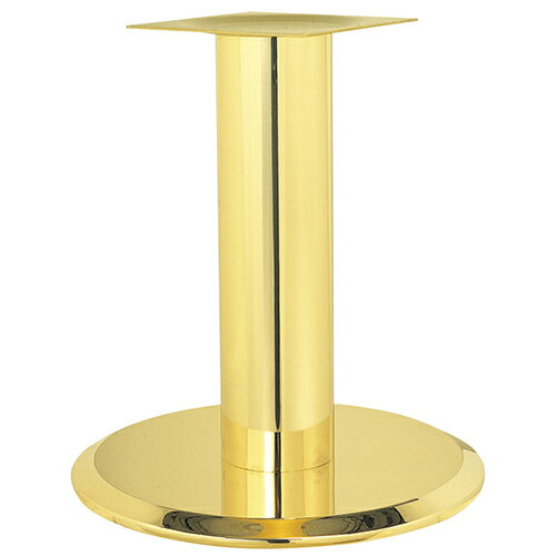 商品名：スチールベーステーブル脚メーカー：ハヤシベースサイズ：A600φ×高さ700mmまで指定可品番：RS-6D-L塗装カラー：22（ゴールドカラークリアー）ポール：139φ受座：U-TF300適合サイズ：（角天板）800角（円天板）900φアジャスターの有無：アジャスター付き固定方法：ボルト固定式備考：0【配送料について】配送先ご住所と数量により配送料金が異なります為、配送料金は別途御見積となります。ご注文確認後、納期と配送料金をご連絡させて頂きます。　※自動配信メールの金額には配送料金は含まれておりません。