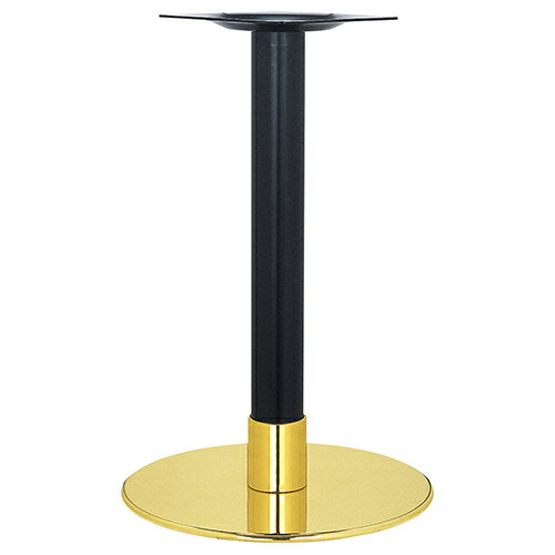 ハヤシ スチールベーステーブル脚 ベースサイズ：A400φ×H20×ポール【高さ指定可】 品番：RSQ-N 塗装カラー：242-H ポール：76φ/送料別