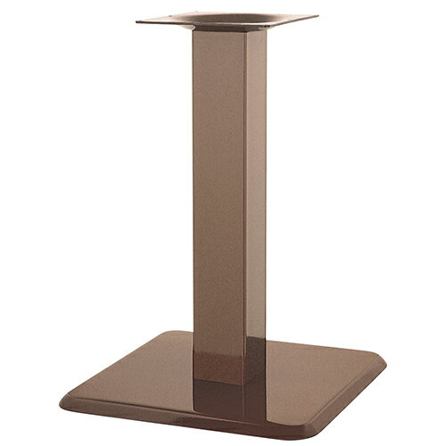 ハヤシ スチールベーステーブル脚 ベースサイズ：A460×B460×【高さ指定可】 品番：ST-5D-K 塗装カラー：99 ポール：100角/送料別