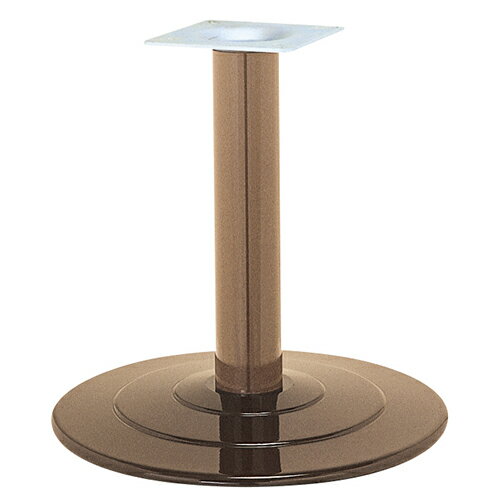 ハヤシ スチールベースイス脚 ベースサイズ：A400φ×【高さ指定可】 品番：R-3D 塗装カラー：99 ポール：76φ/送料別