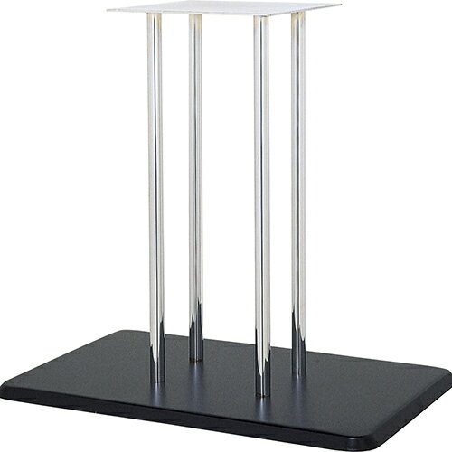 ハヤシ スチールベーステーブル脚 ベースサイズ：A560×B380×【高さ指定可】 品番：TST-5D-F 塗装カラー：41 ポール：25φ×4本 (150P×150)/送料別