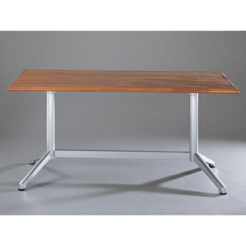 ハヤシ アルミ鋳物テーブル脚 ベースサイズ:A770×B230×間口(芯々)1000mm×【高さ指定可】 品番:DC-V-450 塗装カラー:88 ポール:76φ/送料別 [2]