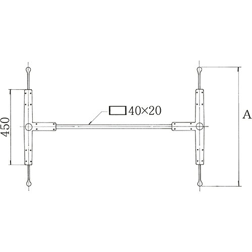 ハヤシ アルミ鋳物テーブル脚 ベースサイズ:A702×間口(芯々)1600mm×【高さ指定可】 品番:SL-700 塗装カラー:14AM ポール:42φ/送料別/テンポス [2]