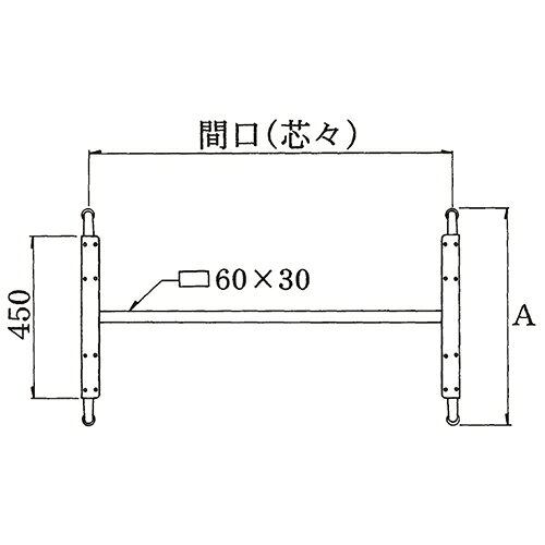 ハヤシ アルミ鋳物テーブル脚 ベースサイズ：A590×間口（芯々）1000mm×【高さ指定...
