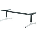 ハヤシ アルミ鋳物長イス脚 サイズ:A550×間口(芯々)1300mm×【高さ指定可】 品番:SL-B 塗装カラー:14AM ポール:42φ/送料別