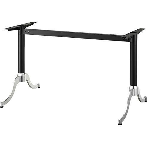 ハヤシ アルミダイキャストテーブル脚 ベースサイズ：550×間口（芯々）：1000mm×【高さ指定可】 品番：MD-S-550 塗装カラー：14 ポール：42φ/送料別