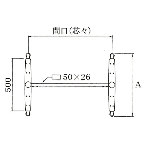 ハヤシ アルミダイキャストテーブル脚 ベースサイズ:A600×間口(芯々)1300mm×【高さ指定可】 品番:SS-260-S 塗装カラー:14 ポール:60φ/送料別 [2]