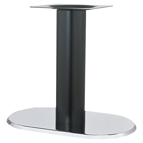 ハヤシ スチールベーステーブル脚 ベースサイズ：A748×B448×【高さ指定可】 品番：DR-5D 塗装カラー：14 ポール：101φ/送料別