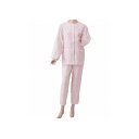 婦人用 楽らくガーゼパジャマ長袖/ローズ/M/業務用/新品/小物送料対象商品