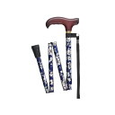 ベーシック 折畳/花柄青/S/業務用/新品/小物送料対象商品(4)