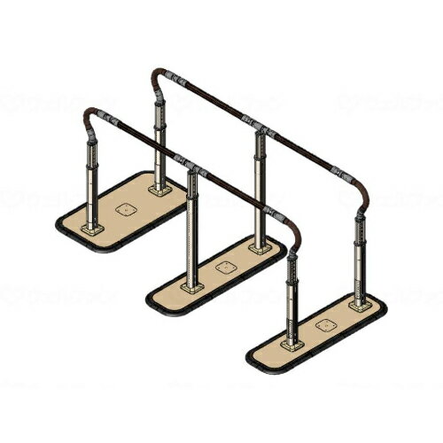 歩行サポート手すり スムーディ/両手すり/ロング1700タイプ/業務用/新品/送料無料