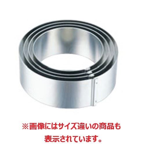 【10個セット】18-8 ジャンボかみ合せ丸セルクル(イングリッシュマフィン) 直径100×25/業務用/新品/テ..