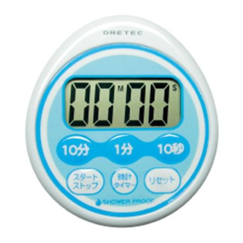 時計付防滴タイマー100分計 T-543BL 90×82×18 /業務用/新品/小物送料対象商品
