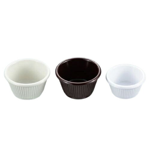 樂天商城 - ラメキン ストライプ 0384A φ84×H45 ホワイト/業務用/新品/小物送料対象商品