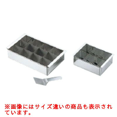 商品情報商品番号：wt-045000940商品名：デザート寒天流し 大(12ヶ取)メーカー：White Thumbサイズ/内容量/重量：255×140×47 / 容量： / 重量：その他：材質：大18−8ステンレス配送料について 配送料金は、「小物送料」と記載のある商品総額が15,000円未満の場合、別途送料として800円（税別）頂戴いたします。北海道1,500円（税別）、沖縄2,000円（税別）頂戴いたします。東京都島しょ部、離島については、ご注文後に改めて送料をお見積り致します。予めご了承下さい。ご注文前にあらかじめ配送料金を確認されたい場合は、ご購入希望点数、配送先ご住所をご明記頂き、上部「［？］お問い合わせ」フォームよりご連絡下さいますようお願い致します。【ご注意】画面上の色はブラウザやご使用のパソコンの設定により実物と異なる場合があります。