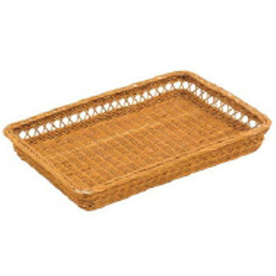 籐 スカシ浅型 茶46号 16-730B/業務用/新品/小物送料対象商品/テンポス 籐 スカシ浅型 茶46号 16-730B/業務用/新品/小物送料対象商品/テンポス