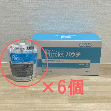 ピュアレット パウチ 詰め替え 300ml 6袋入 便座クリーナー 便座除菌クリーナー 便座除菌クリーナ 除菌クリーナー 除菌スプレー 便座除菌 アルコール 除菌 詰替え セット トイレ 便座 クリーナー 除菌 日用品 トイレ用品 トイレ用