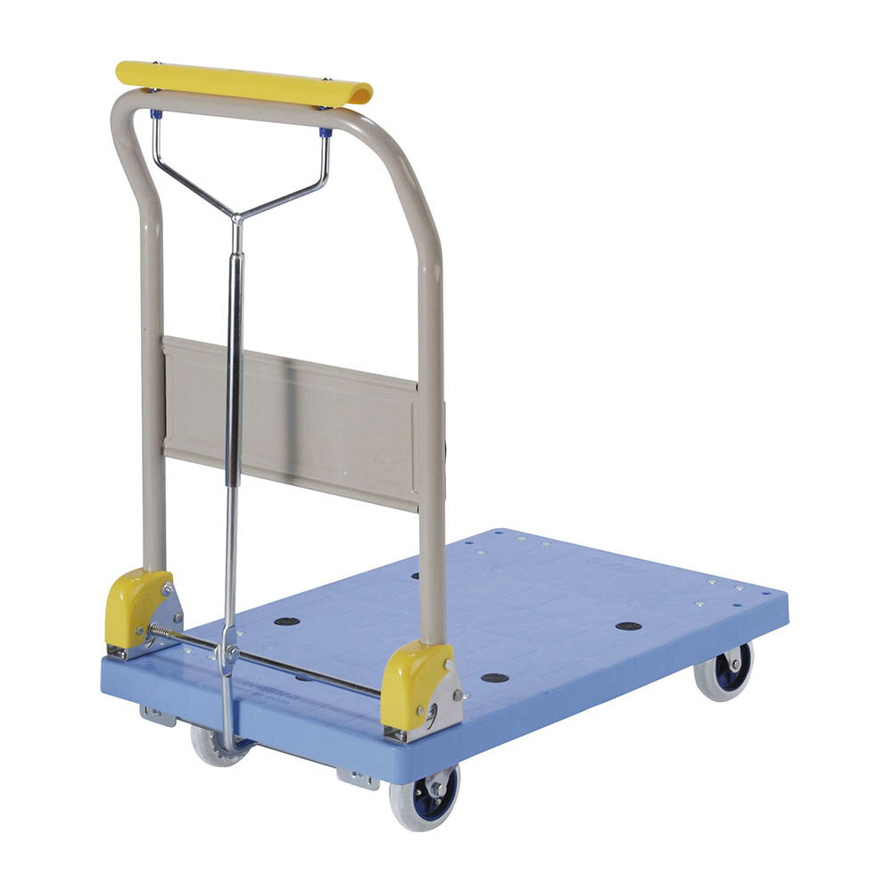 静音台車（小）ハンドブレーキ付き 台車 静音 折りたたみ 医療施設 公共施設 商業施設 ホテル 空港 病..